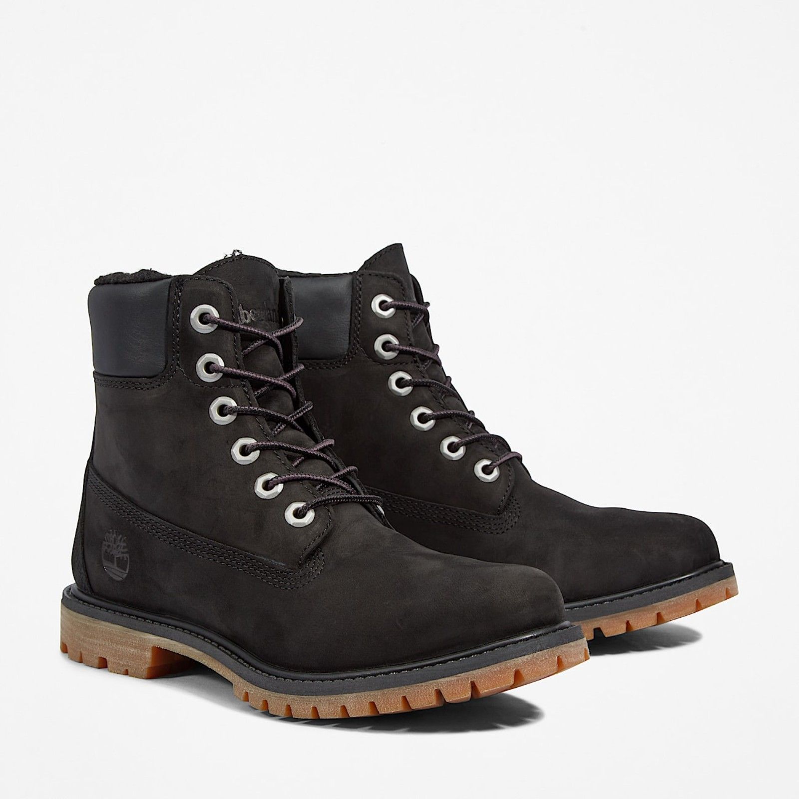 Timberland Premium 6” Waterproof Nubuck Boots Tb1a198i001 W6.5 (Black)